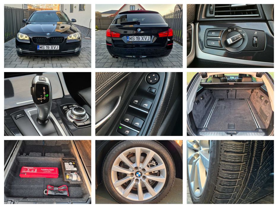 BMW Seria 5 F11 520 D, Diesel, 184 CP, Automat, Euro 5, 2011
