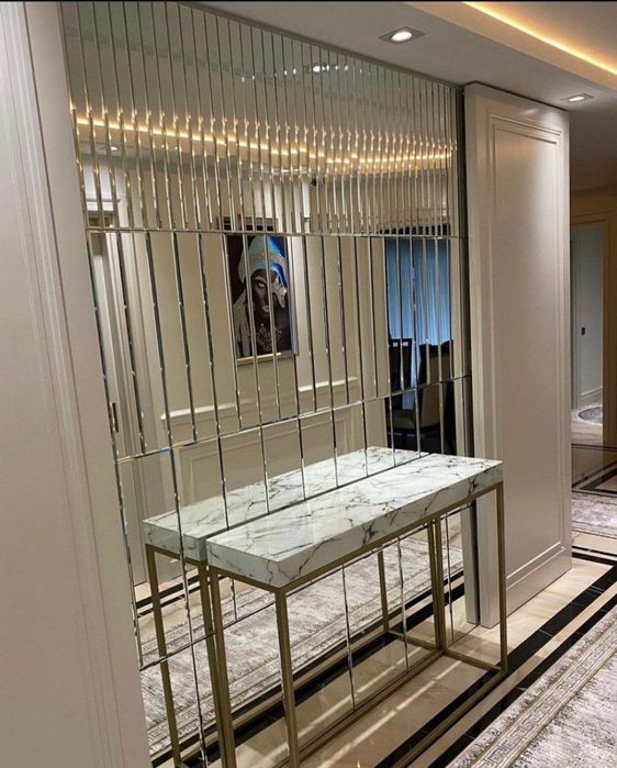 Ромбик Rombik,Тош Ойна кесиш хизмати .интерер Зеркала Мазейка