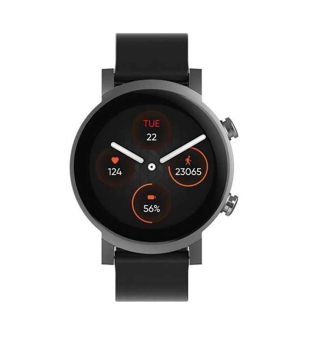 НОВ!!! Смарт часовник Mobvoi TicWatch E3, 47 мм, GPS, IP68, Черен