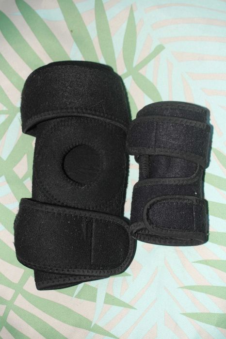 Четири броя наколенки за СПОРТ. Колоездене, фитнес, футбол, волейбол
