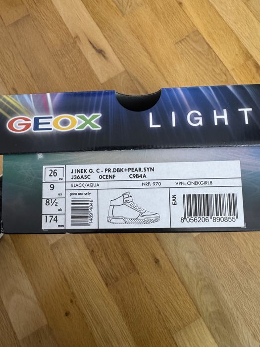 Geox светещи високи маратонки 26 р-р