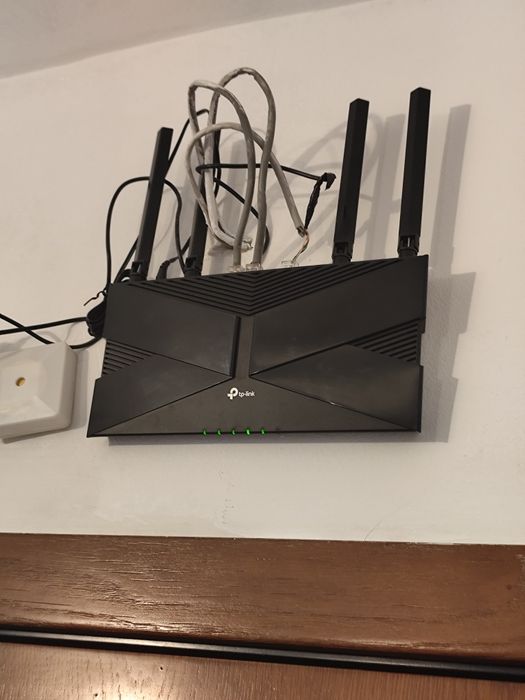 TP-Link Archer AX20 AX1800 Wi-Fi 6 рутер като нов, напълно изправен и запазен