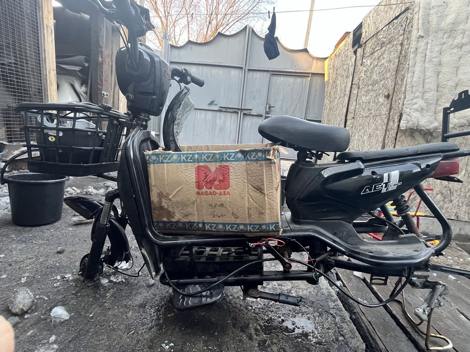 Электроскутер не на ходу