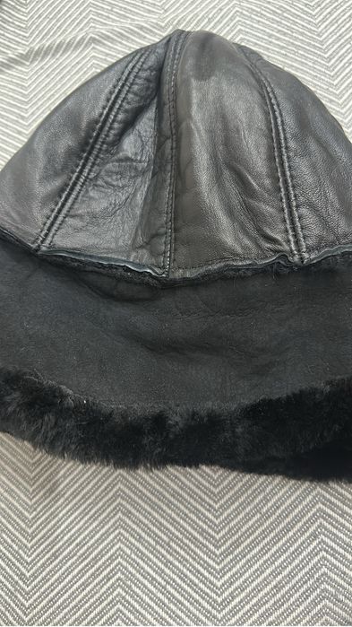 Тюбетейка кожаная новая