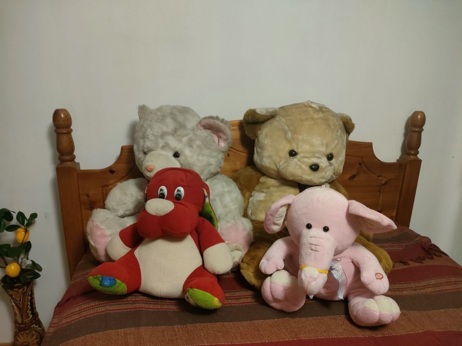 Jucării de pluș mari (85lei toate )