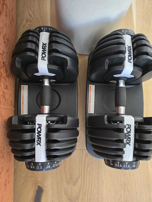Vand banca fitness si gantere