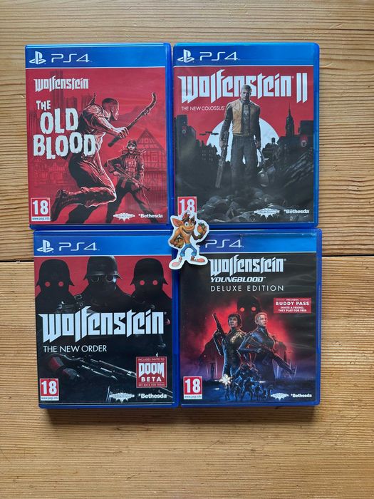 Wolfenstein Колекция за PlayStation 4 PS4 PlayStation 5 PS5