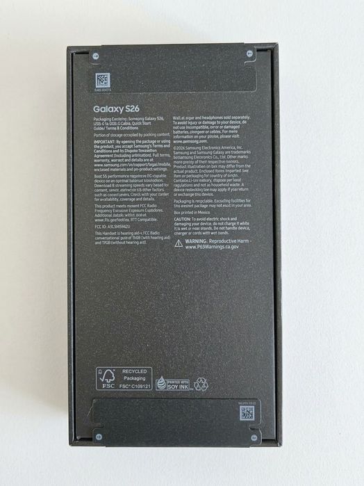 Samsung Galaxy S26 новый 256 гб