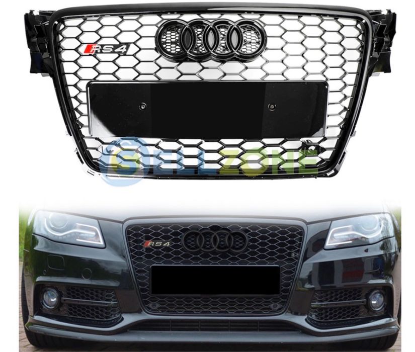 Rs 4 решетка за ауди а4 б8