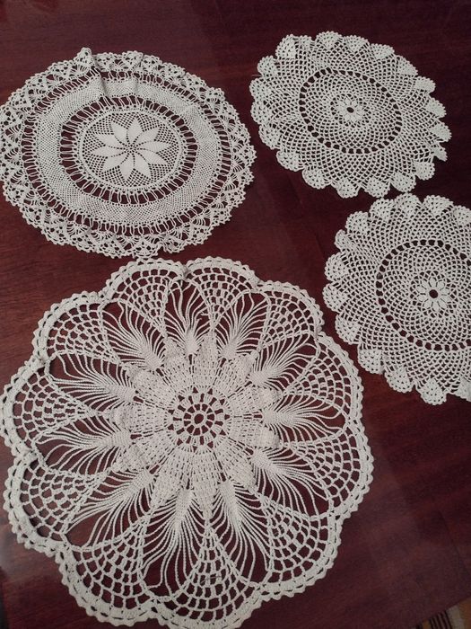 Салфетки ручной работы,  старинные