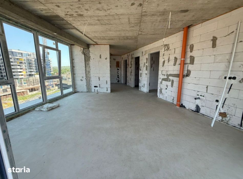 Apartament FINISAT de 58.80mp, cu vedere spre Baza Sportiva