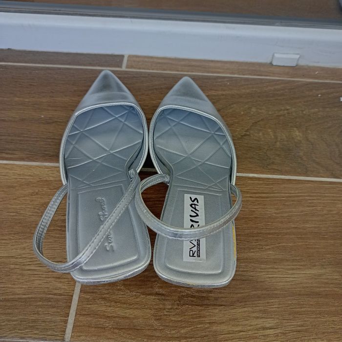 Ниски токчета сребристи