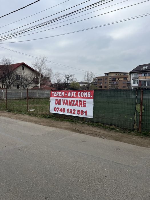 Teren cu AUTORIZATIE de Constructie