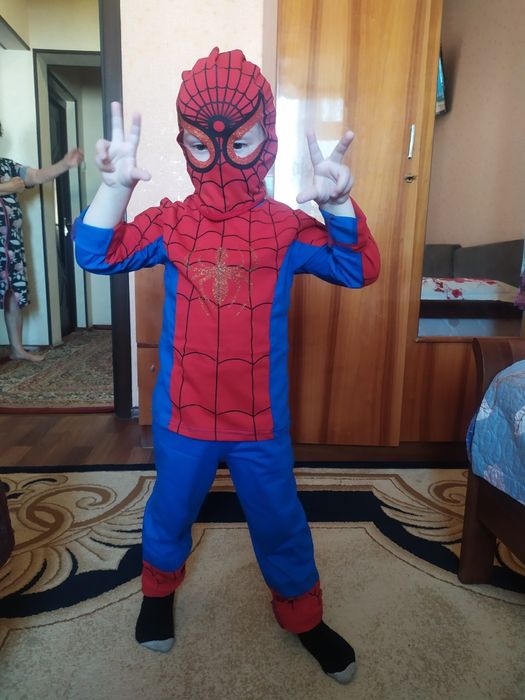 Детская одежда супергероев от 3-10 лет. Новая