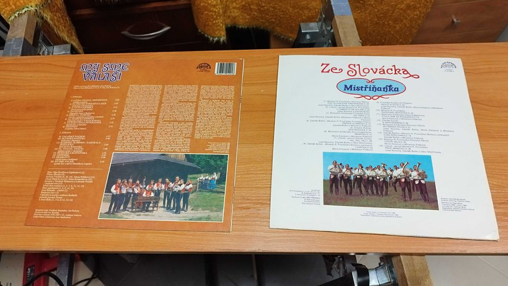 Винилови плочи  Чехословакия My Sme Valaši и Mistříňanka – Ze Slovácka