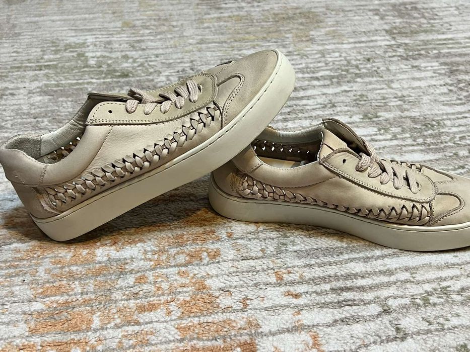 Кожени обувки сникърси Bullboxer