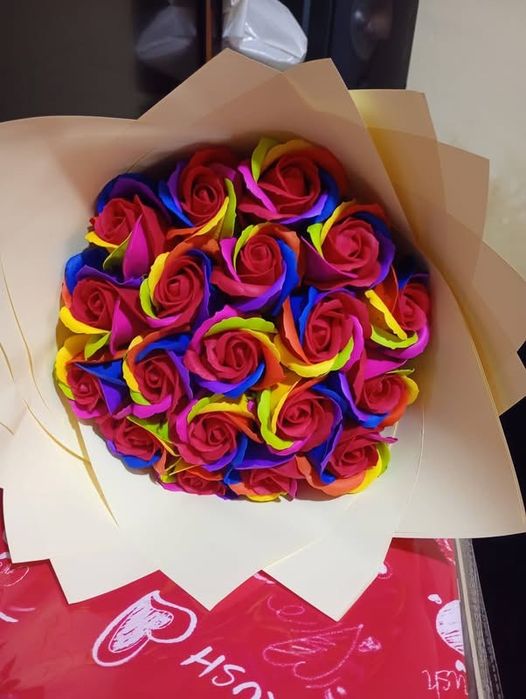 Aranjamente flori sapun