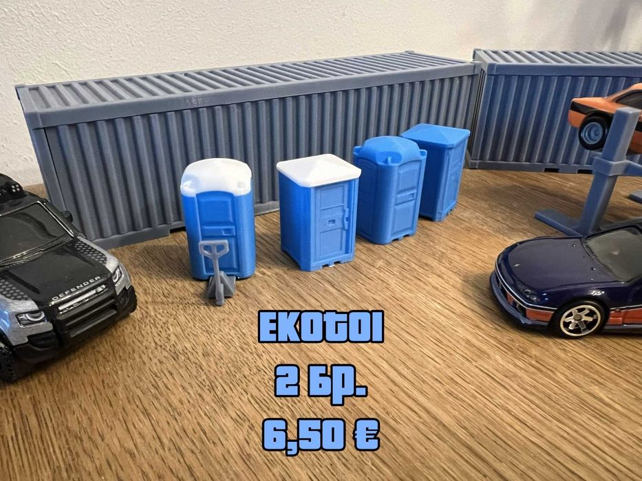 Аксесоари за HotWheels и MATCHBOX колички, изработени в България