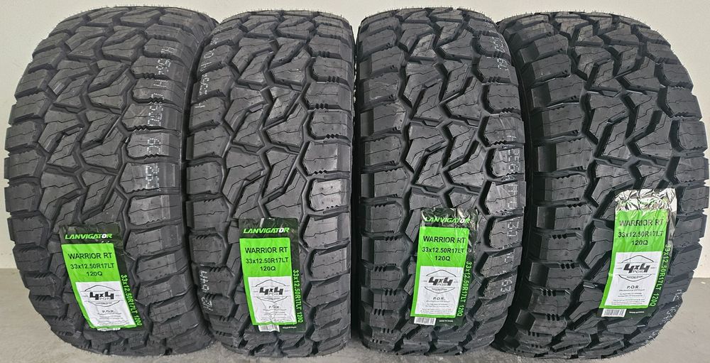 33x12.5 R17, 120Q, LANVIGATOR Warrior R/T, Anvelope Off Road M+S