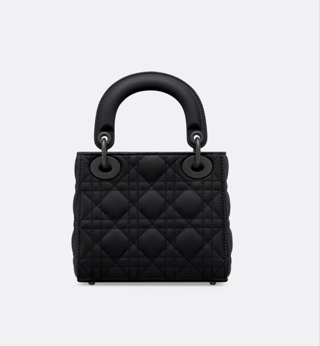 Чанта Mini Lady Dior Ultramatte нова