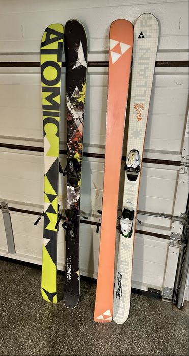 Ski park, offpiste Fischer, Atomic 165cm