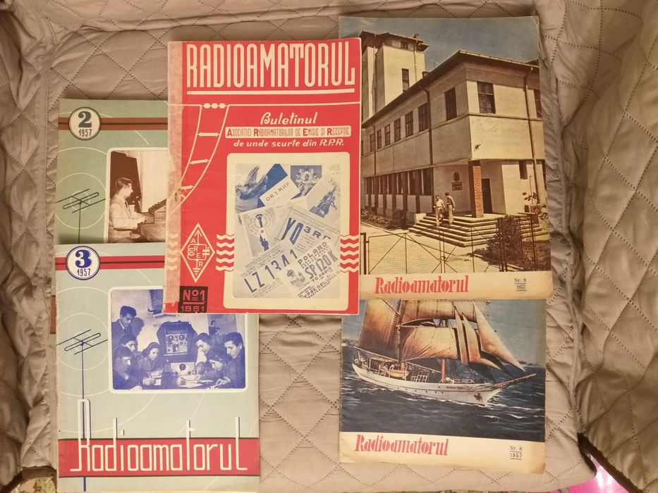 Reviste de radio vechi in stare buna