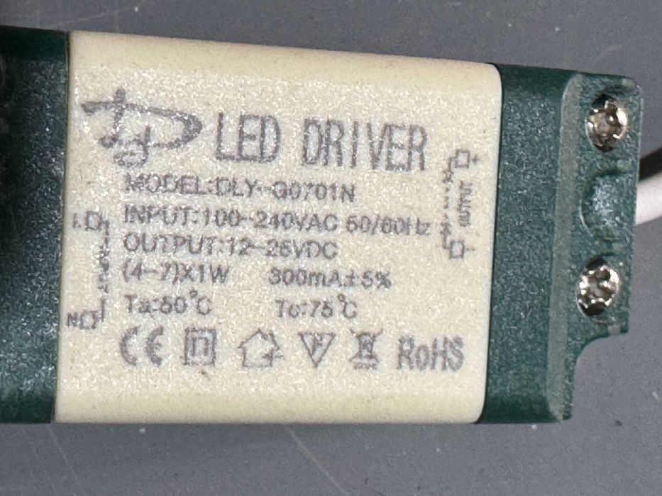 Лед подвижни луна от алуминий за вграждане