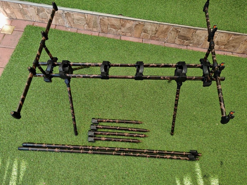 Rod Pod Fox Ranger MK2, Camo, 4 Posturi