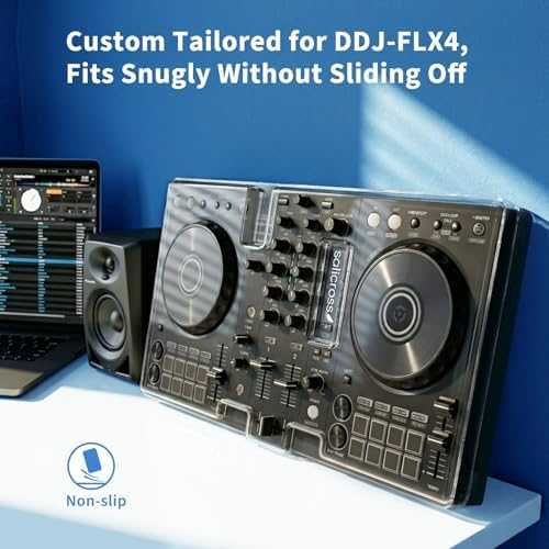Нов Pioneer DDJ-FLX4 прозрачен защитен капак против прах за DJ контролер