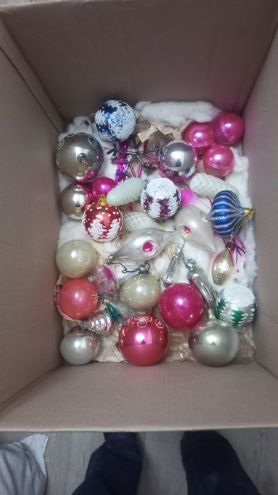 Ёлочные игрушки СССР