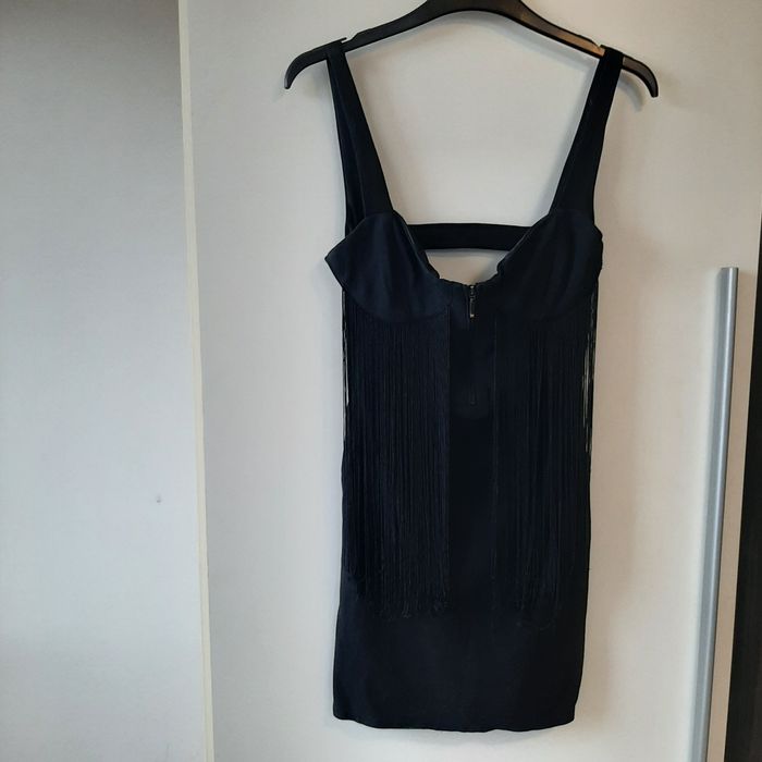 Rochie scurta  neagra BERSHKA