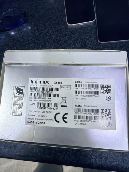infinix not 50 pro pamit 12.256g holati ideal karopka dak bor oqip qli