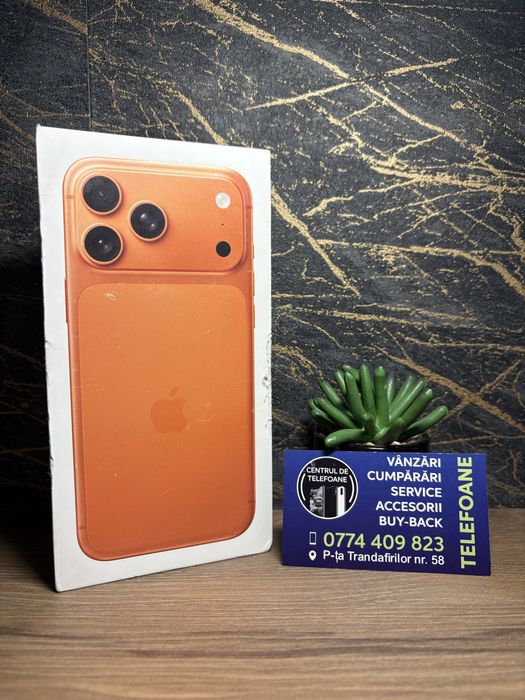 Iphone 17 Pro Max/256Gb/Garantie 2Ani Centrul de Telefoane/Rate