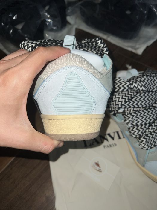 Lanvin Curb Sneaker Ice Blue