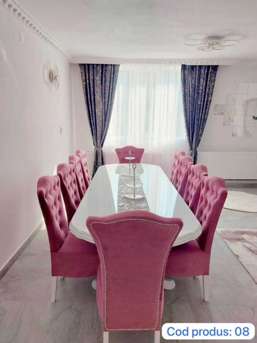 Set masa si 12 scaune, produse noi!