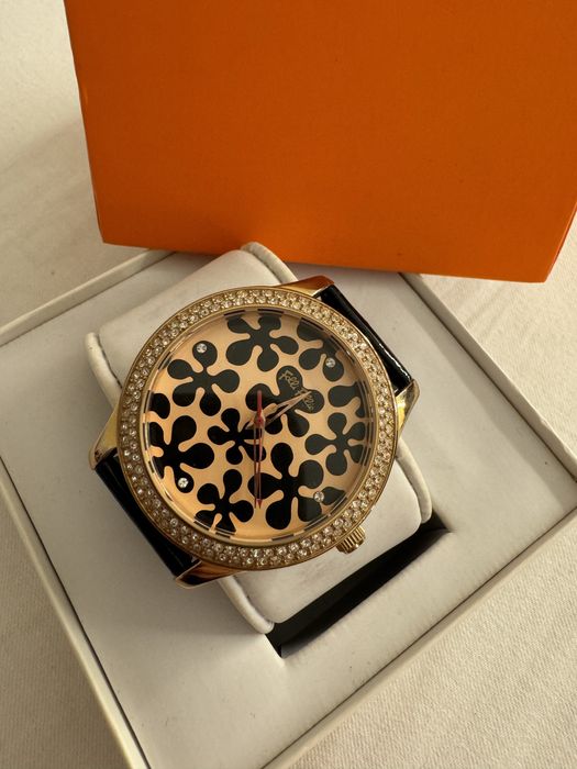 Ceas Folli Follie Negru si metal Rose Gold