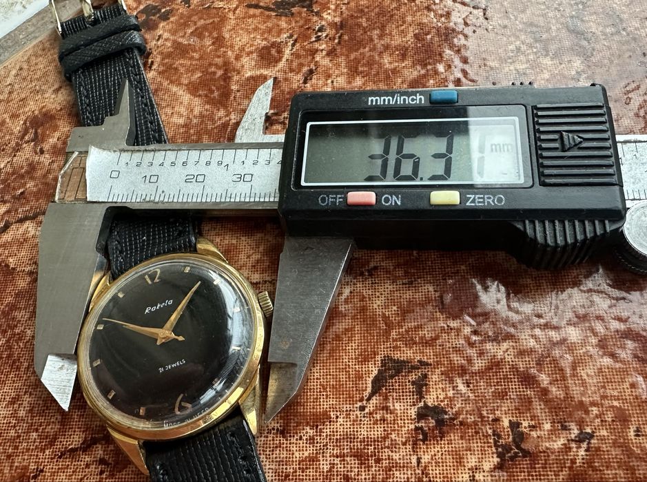 Сьветски механичен часовник Ракета  позлатена 20,балтика,60-70 години