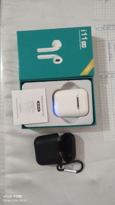 Simsiz i11 bletooth quloqchini