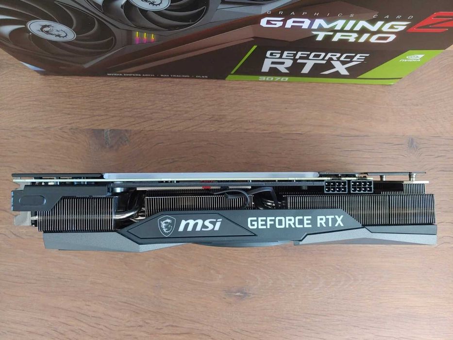 MSI RTX 3070 Gaming Z Trio 8GB — Full Box, stare impecabilă