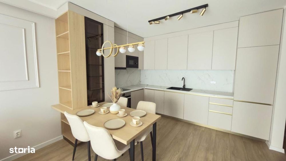 Apartament 2 camere bucatarie închisa