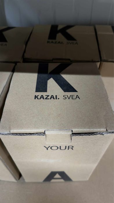 KAZAI SVEA мини  дизайнерски кош за боклук – бял 1.5л.