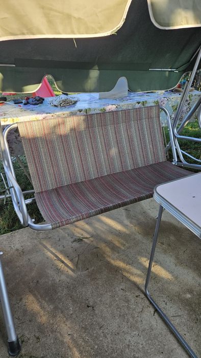 Confectionez acoperis, husa, sezut pentru balansoar