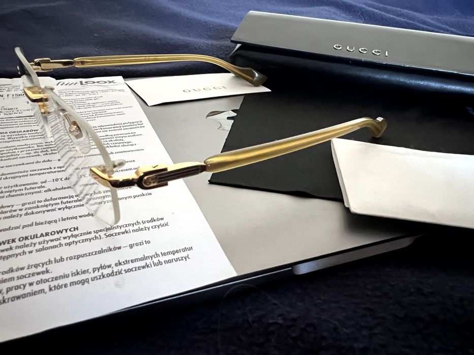 GUCCI GG1221O 006 GOLD с прозрачни стъкла