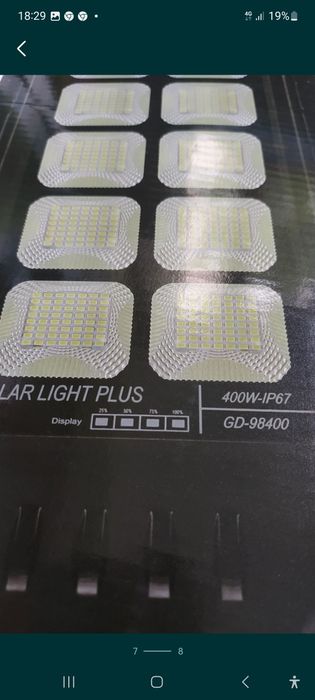 Panou solar 400W.cu senzor miscare.