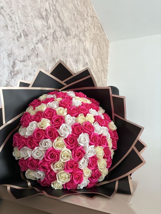 Buchete din trandafiri de sapun