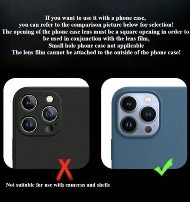 Протектор за камера за iPhone 16 Pro/Pro Max