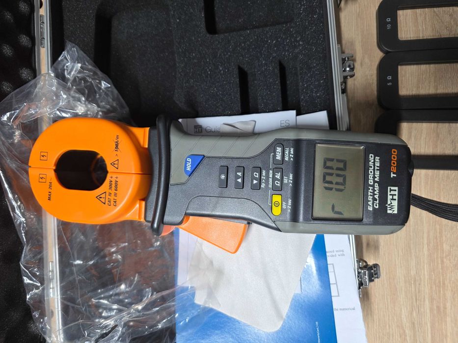 Clește digital de măsurare a împământării HT-Instruments T2000