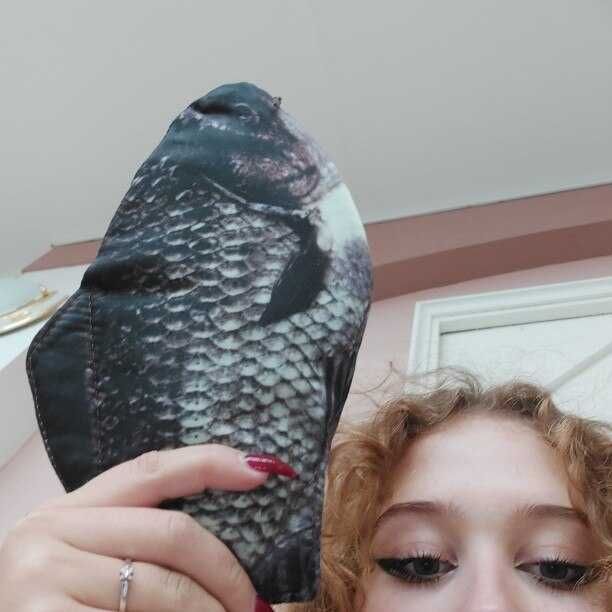 Готина РИБА Несесер за Химикали Козметика Бонбони