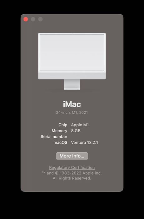 Apple iMac 24" 2021 M1 Silver Accesorii SIGILATE