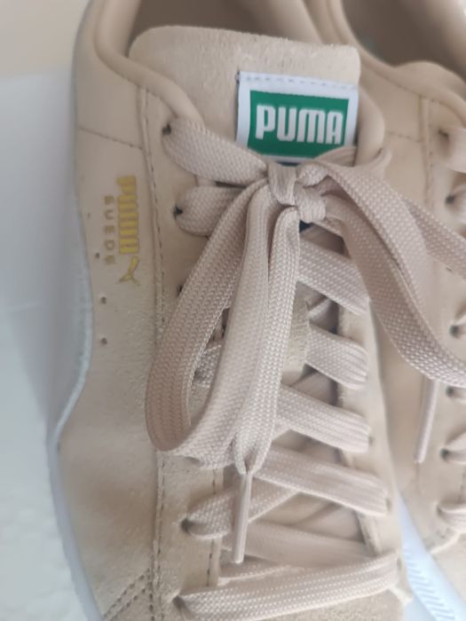 Продам "Puma" кеды кожа+замша унисекс